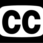 Closed caption logo CC